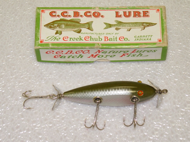 Vintage Creek Chub Injured Minnow Lure / Antique Fishing Lure Creek Chub Injured  Minnow Silver Flash -  Canada