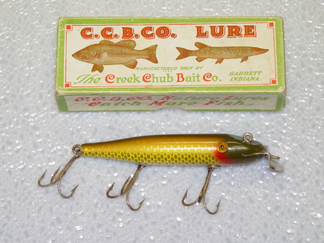 Creek Chub Pikie Minnow model 702 NEW OLD STOCK plastic Fishing Lure